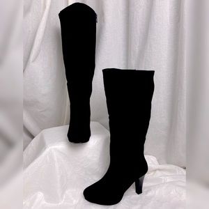 NWT Lane Bryant Dream Cloud Faux Suede Knee High Boots